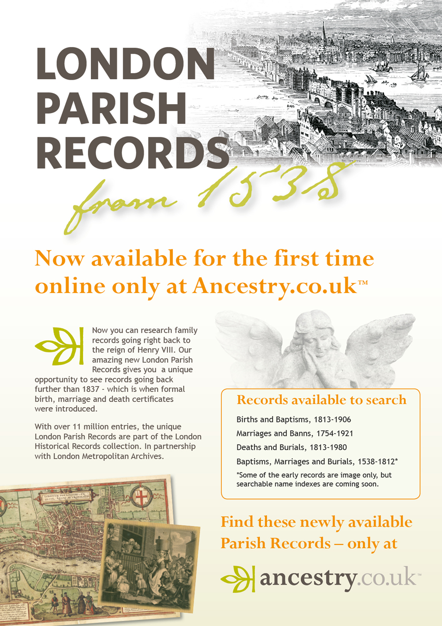 Ancestry.co.uk - Press Material